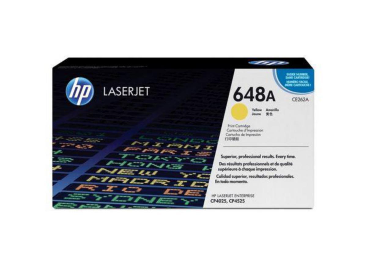 Toner 648A HP CE262 11K gul