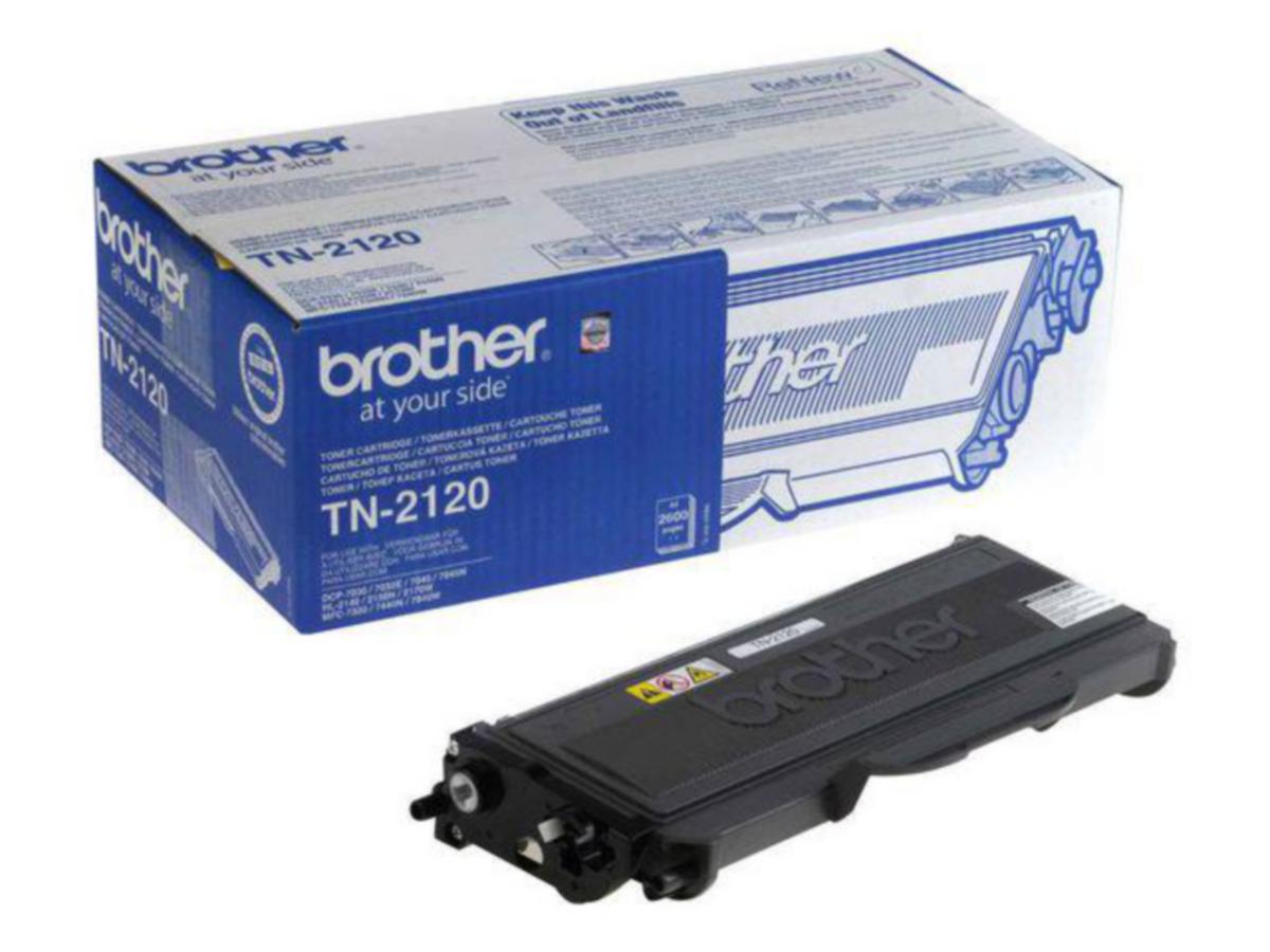 Toner TN2120 Brother svart kap 2600 sider