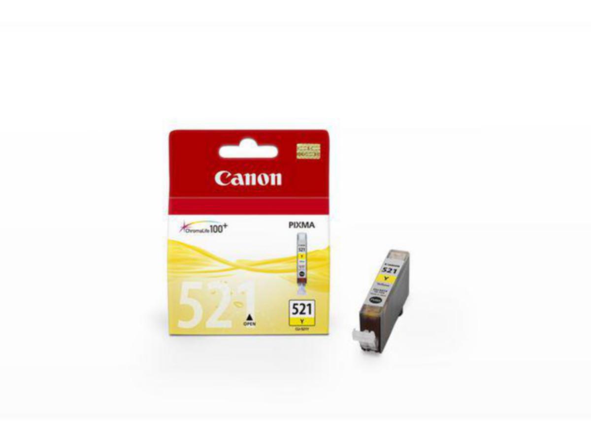 Blekk CLI-521 Y  Canon gul 9ml