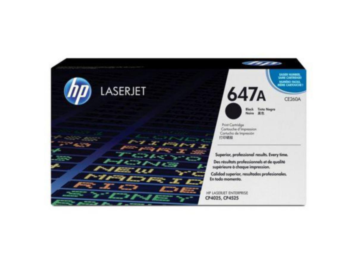 Toner 647A HP CE260A 8.5K svart