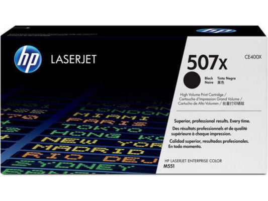Toner 507X HP CE400X 11K svart
