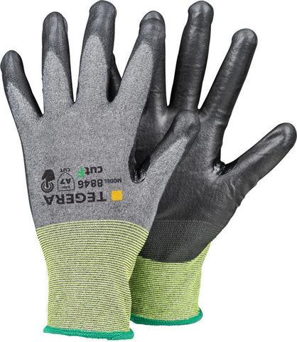 Monteringshanske PU Tegera® 8846 Cut F (995521)