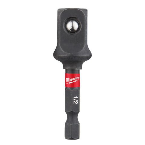 Pipeadapter Shockwave Milwaukee 1/4 HEX 1/2 Firkant