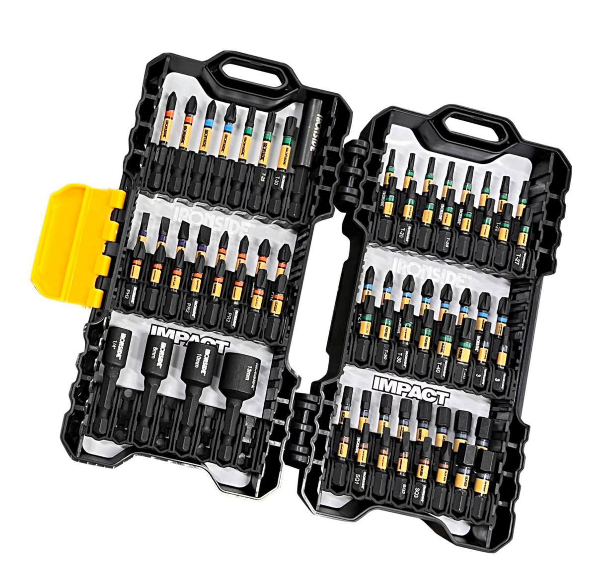 Kraftbitssett Ironside 32/50mm, 76 deler