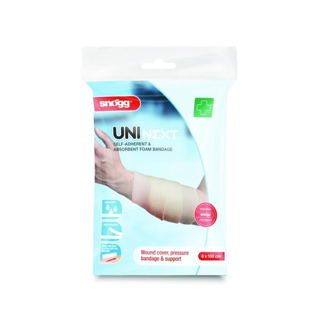 Bandasje Snøgg® Uni NEXT 8x100cm - Snögg
