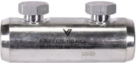 Skruskjøtehylser Melbye 1-36 kV Al/Cu