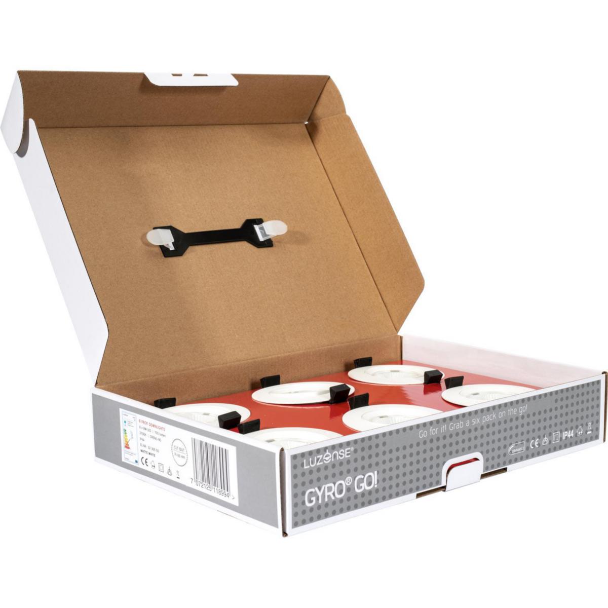 Downlight Unilamp Gyro Go! Sixpack - 220-240