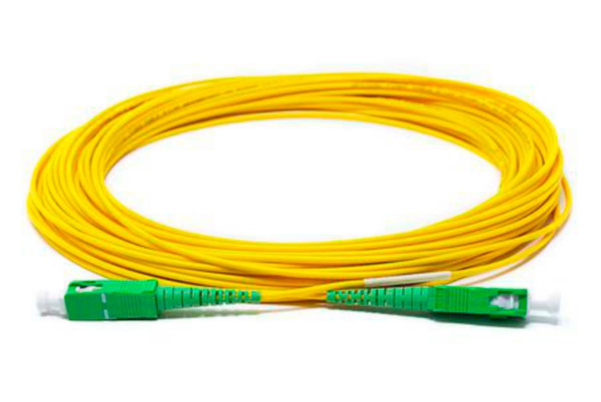 Fibersnor SC/APC-SC/APC Simplex G657A2 Ducatel