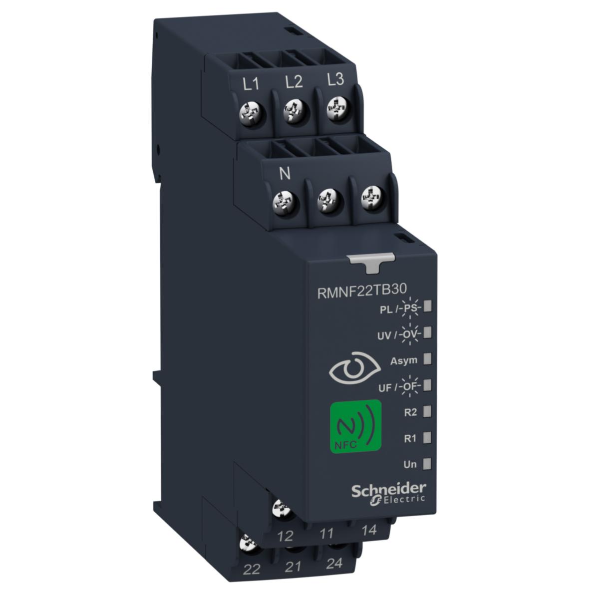 Kontrollrelé NFC 3x230-400V - Schneider Electric