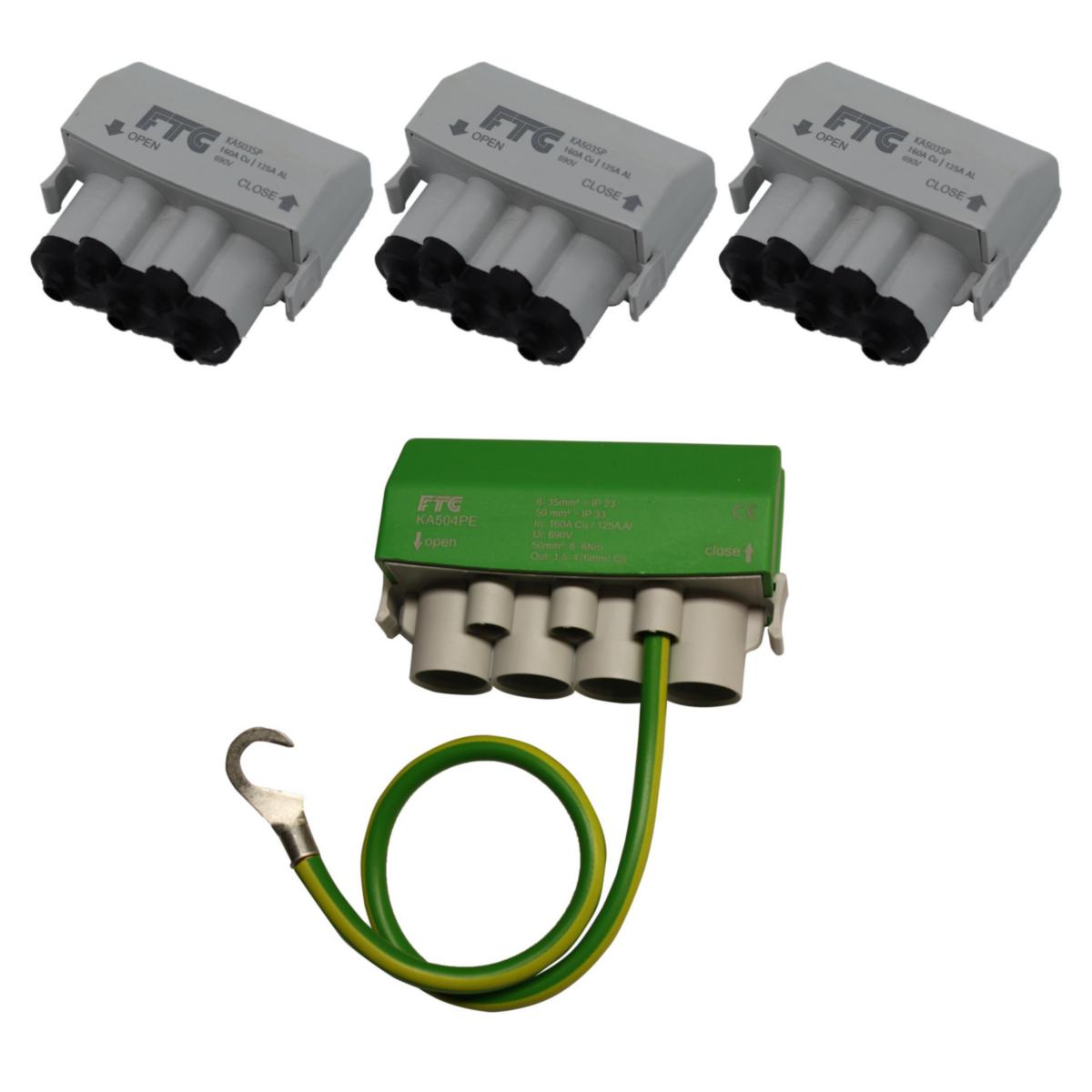 Koblingsklemme KA502 230V Veilys KIT - Stansefabrikken Products AS