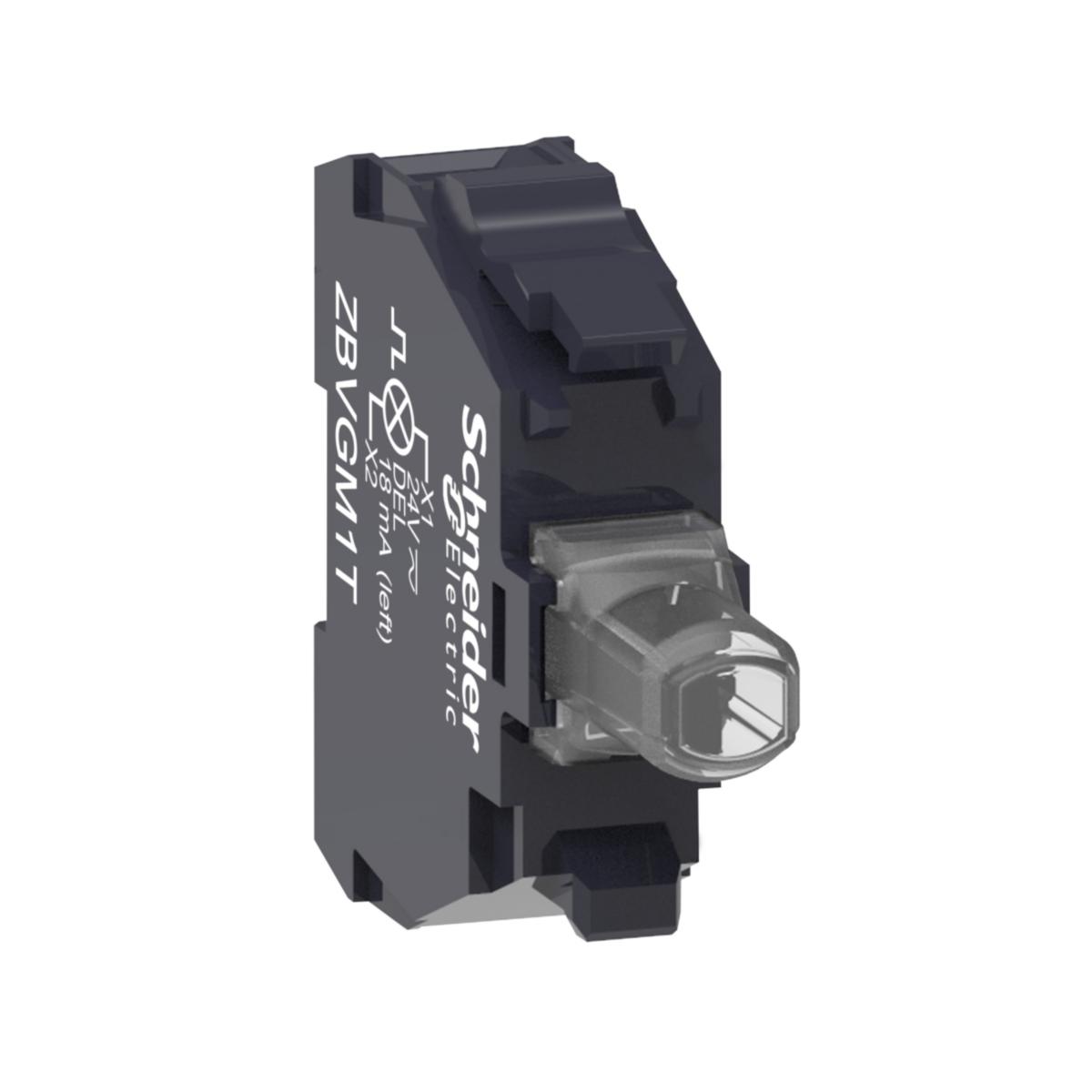 Lysmodul hvit robust 110-230V - Schneider Electric