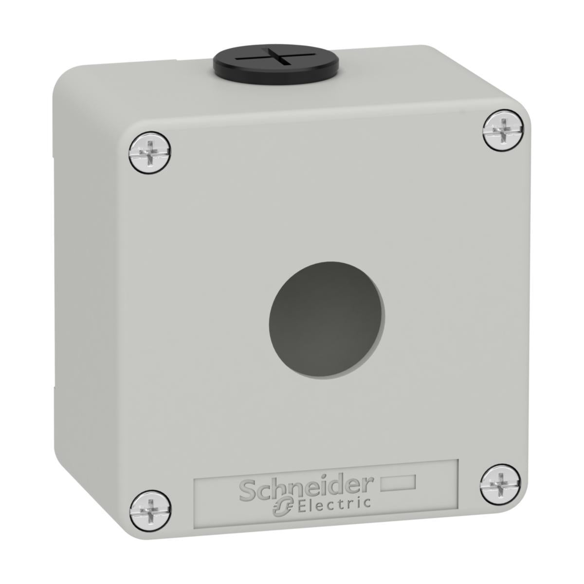 Trykknappboks Metall Grå - Schneider Electric