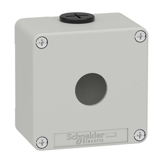 Trykknappboks Metall Grå - Schneider Electric