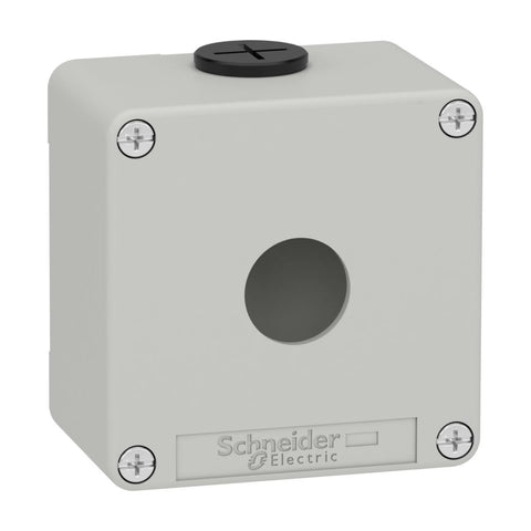 Trykknappboks Metall Grå - Schneider Electric