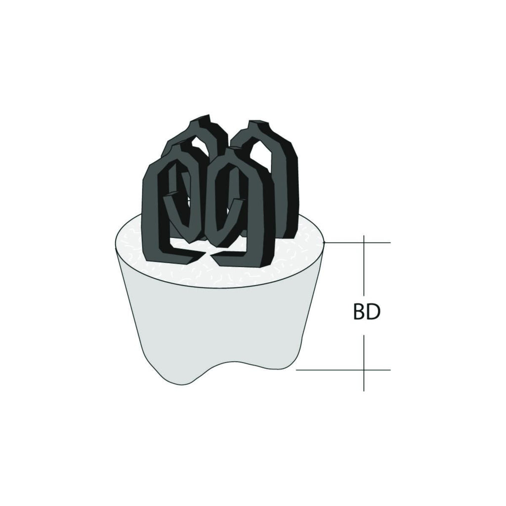 Betongstol m/klips 6-12 mm jern GB 3-P K2