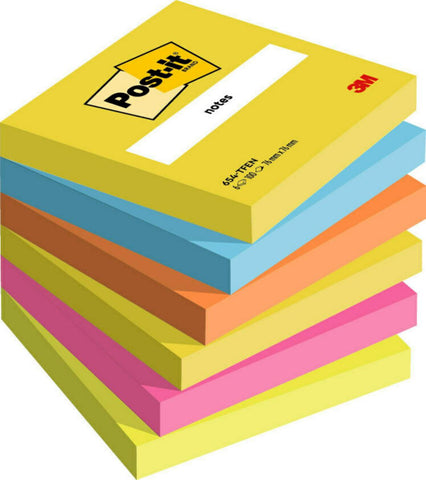 Notatblokk Post-it® Energetic Colour - 3M