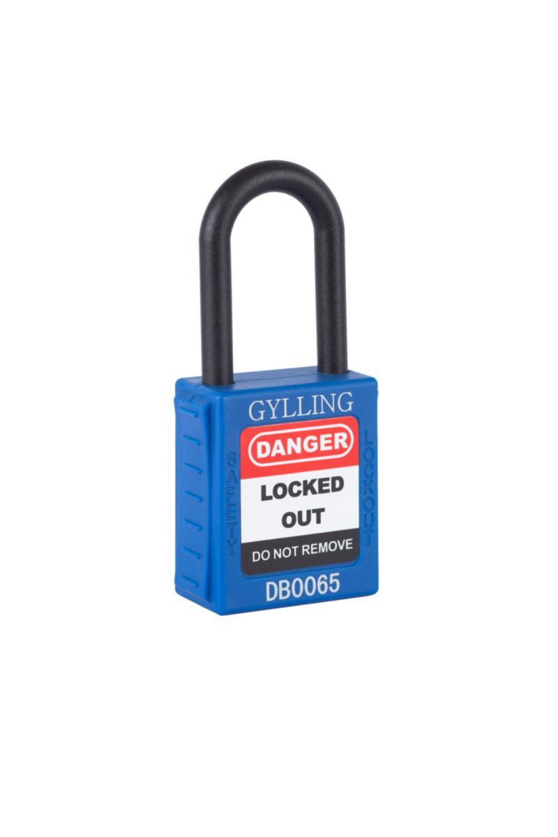 Hengelås Nylon, KD-nøkkel Gylling