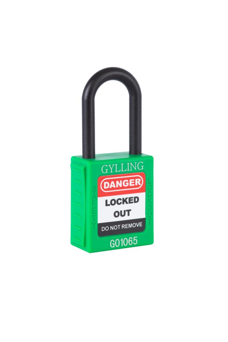 Hengelås Nylon, KD-nøkkel Gylling