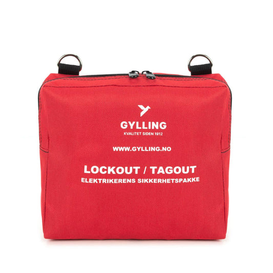 Lockout Bag XL “ARBEID PÅGÅR" - Gylling