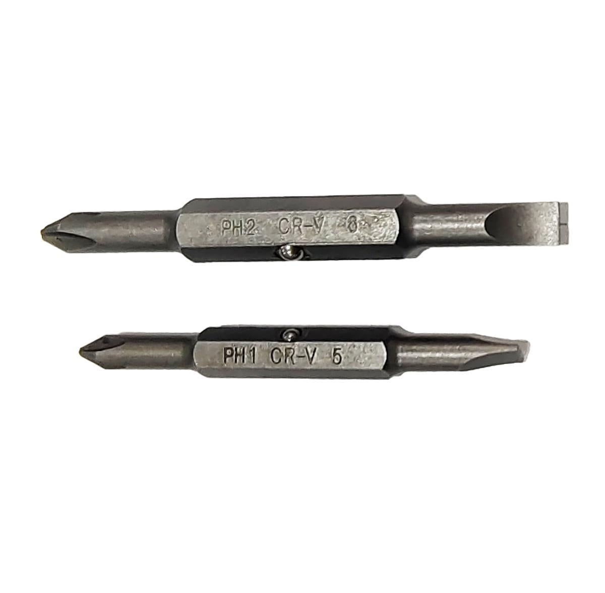 Vendbare dobbeltbits 2-pakning Ironside