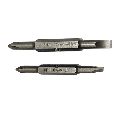 Vendbare dobbeltbits 2-pakning Ironside