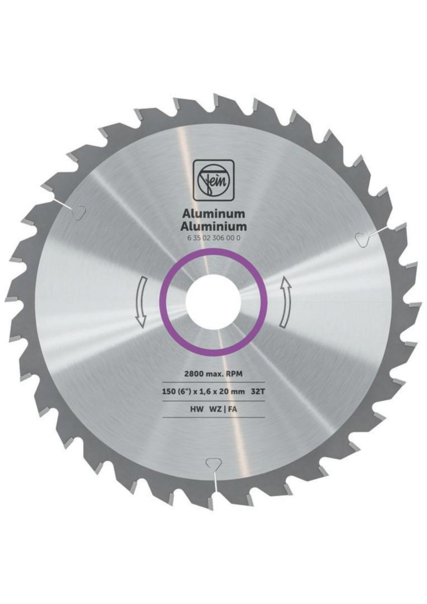 Sirkelsagblad Fein Aluminium