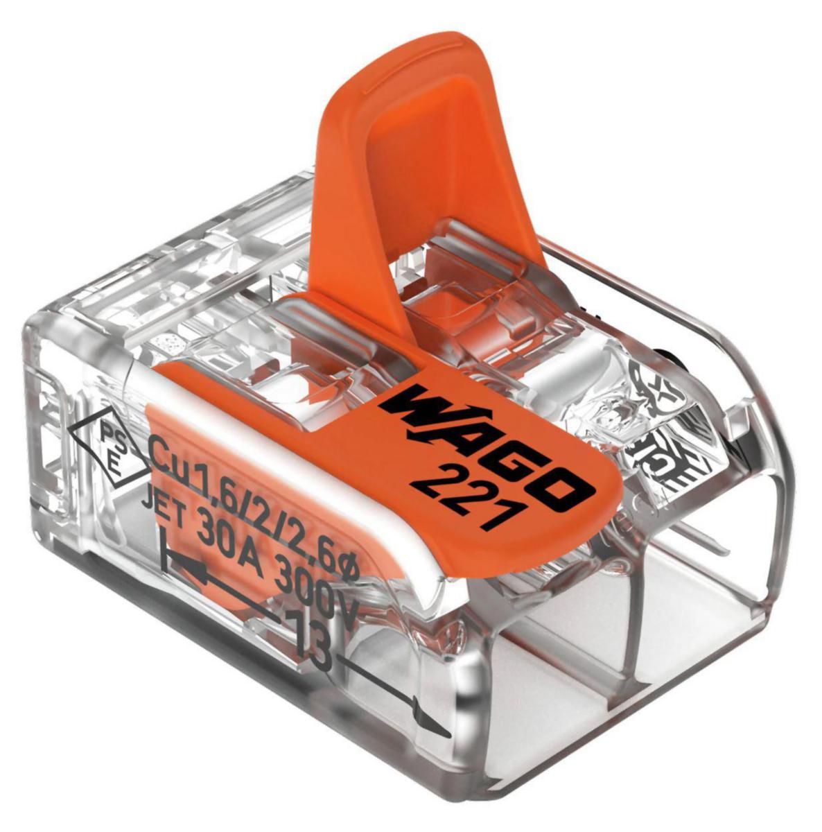 Koblingsklemme Wago 0.5 - 6mm