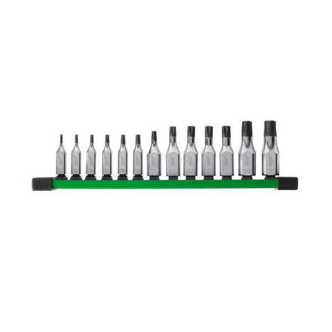 Bitspipesett Milwaukee Torx 1/4-3/8 13pk