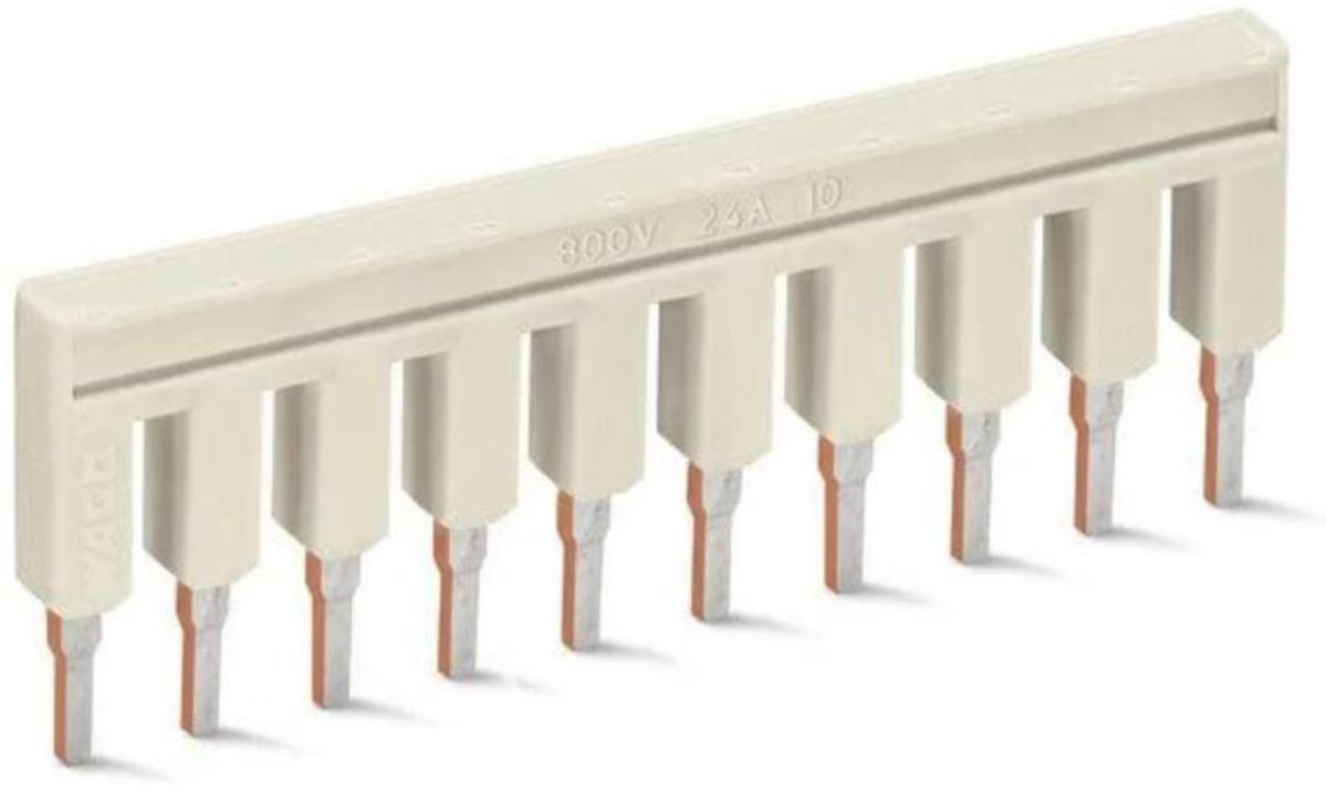 Rekkeklemmer Wago Topjob Lask 10 pol