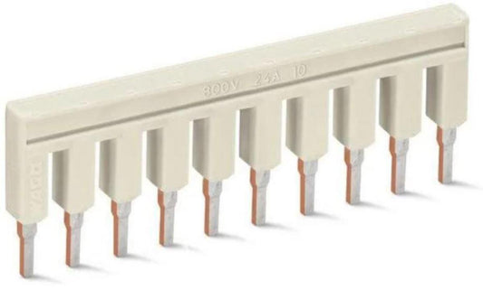 Rekkeklemmer Wago Topjob Lask 10 pol