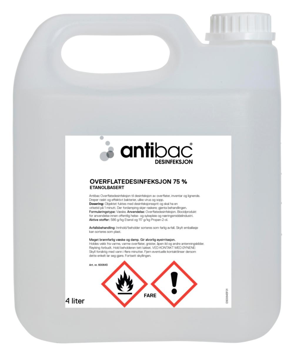 Overflatedesinfeksjon antibac®