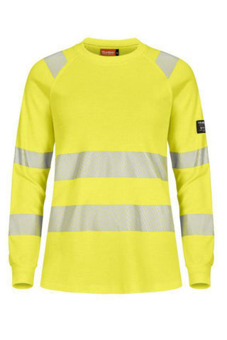 T-skjorte langermet dame Tranemo 5094 Multinorm - Tranemo Workwear