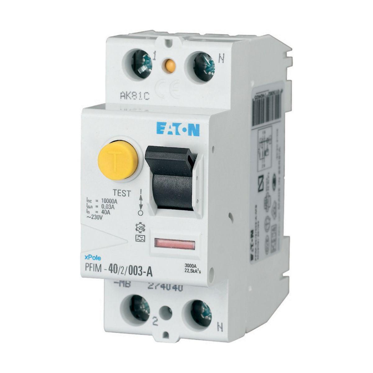 Jordfeilbrytere Eaton Xpole PFIM-A - 230