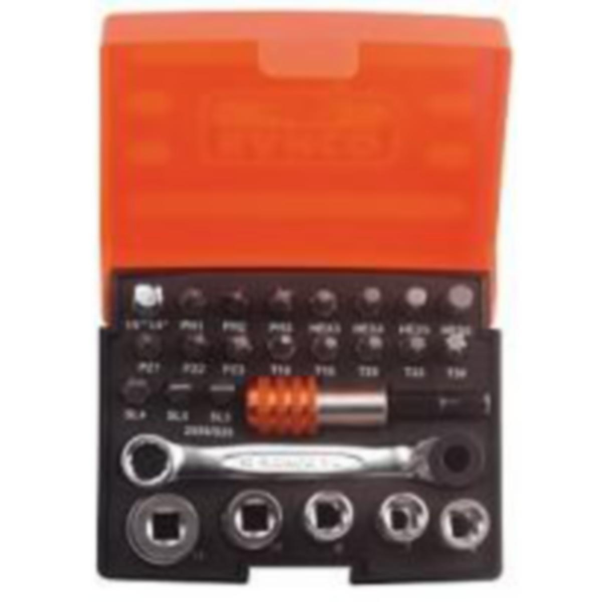 Bits-og pipesett Bahco 2058/S26