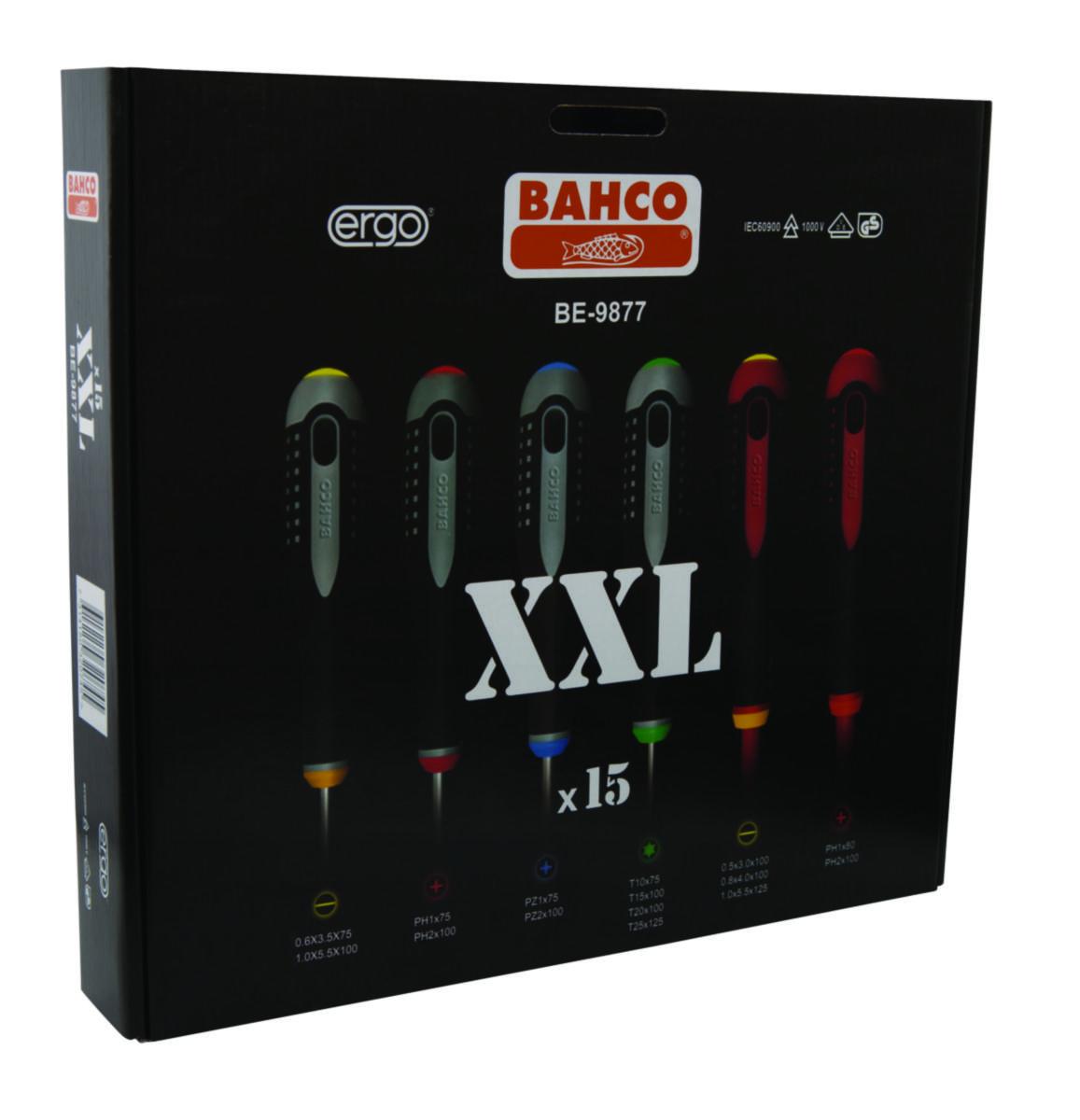 Skrutrekkersett Ergo BE-9877 Bahco