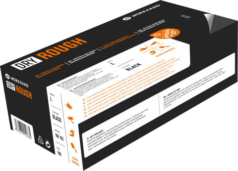 Engangshanske nitril Workhand® Dry Rough