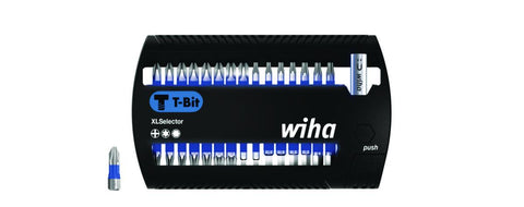 Bitssett XL T-Bits Wiha 30 deler