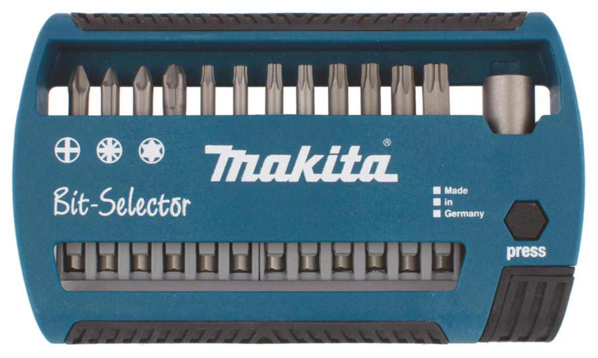 Bitssett Makita P74740 13 deler