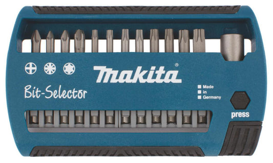 Bitssett Makita P74740 13 deler