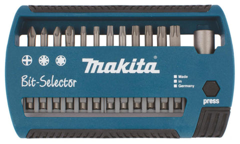 Bitssett Makita P74740 13 deler
