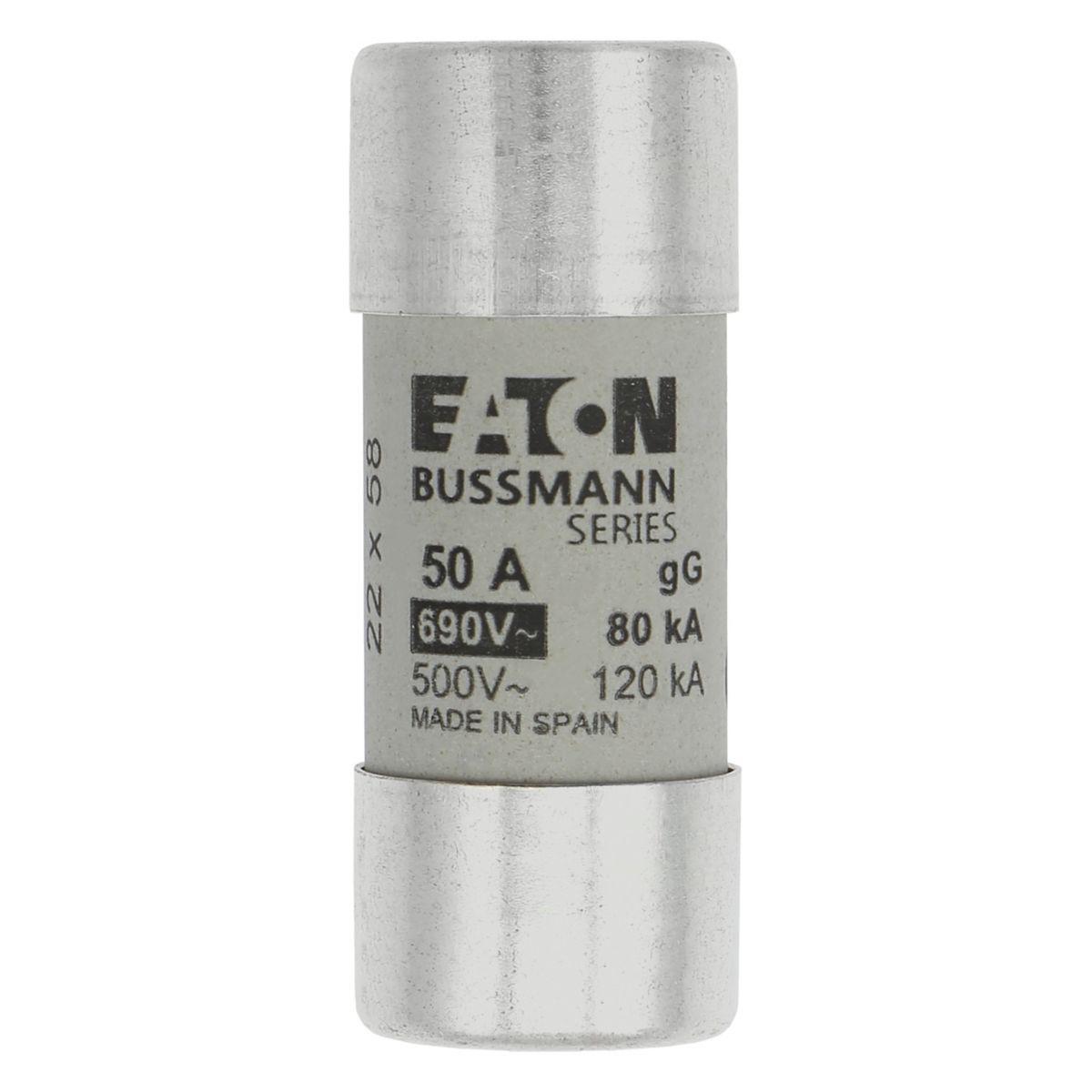 Sylindersikring Eaton 22 x 58 GG 690V AC