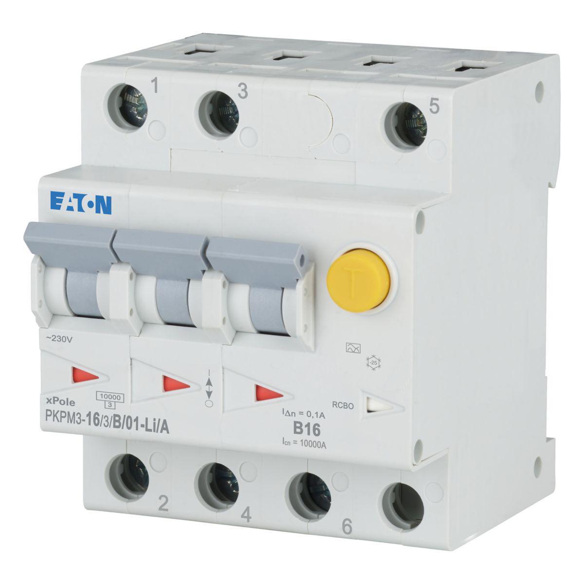 Jordfeilautomat Eaton PKPM3 Li - 6