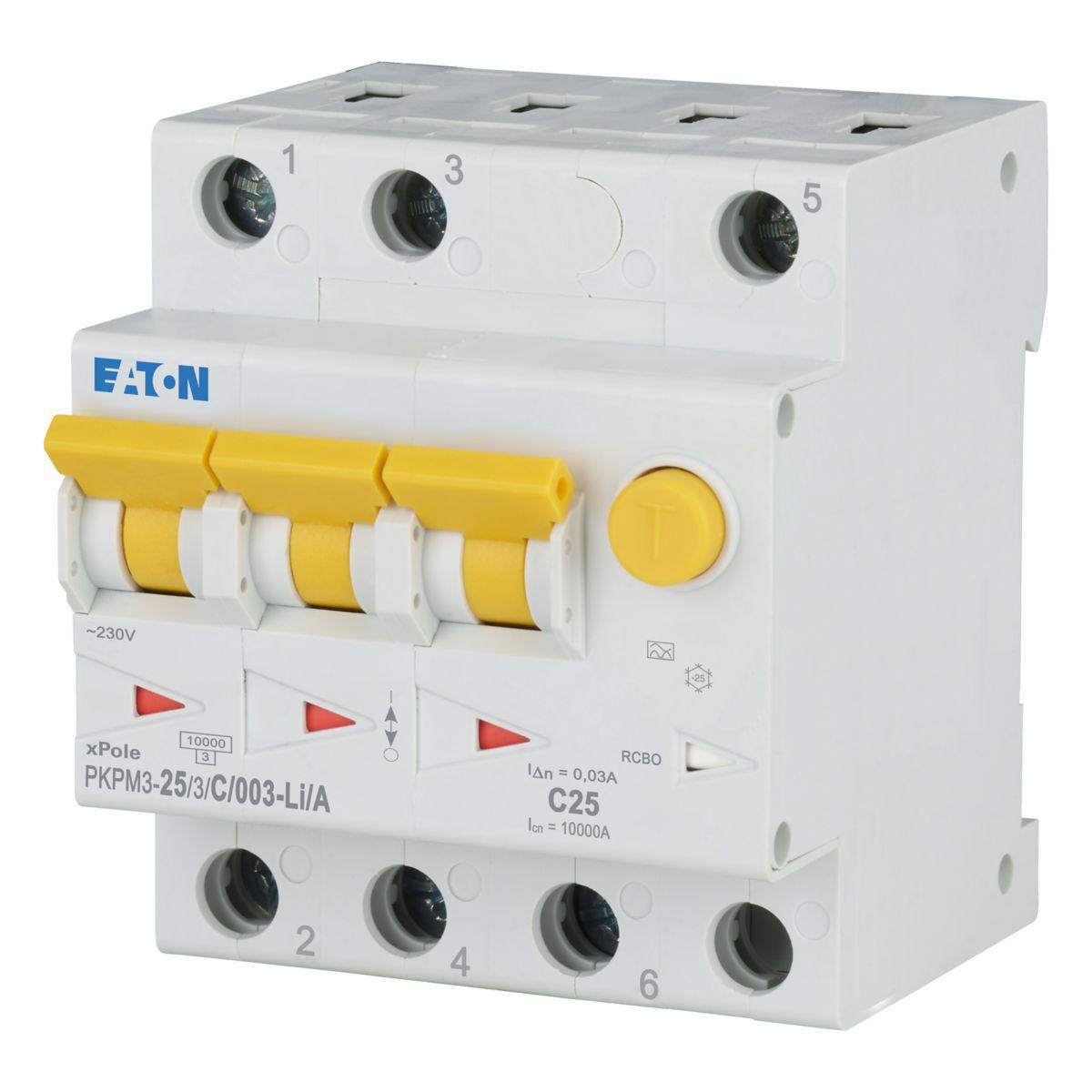 Jordfeilautomat Eaton PKPM3 Li - 6