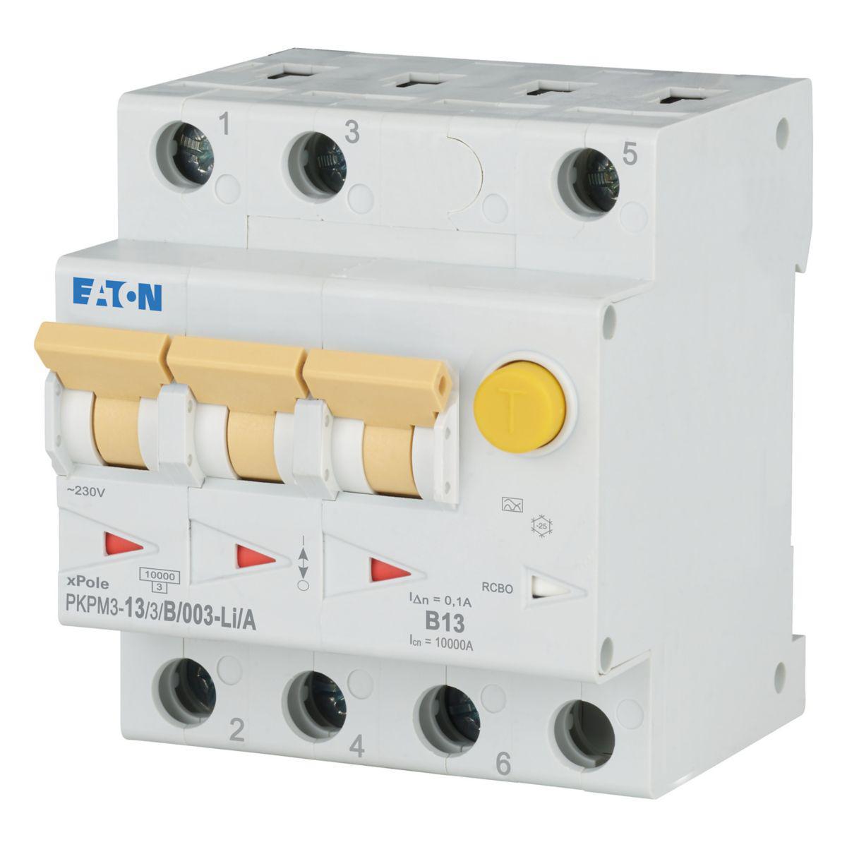 Jordfeilautomat Eaton PKPM3 Li - 6