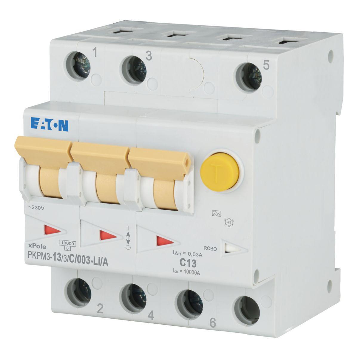 Jordfeilautomat Eaton PKPM3 Li - 6