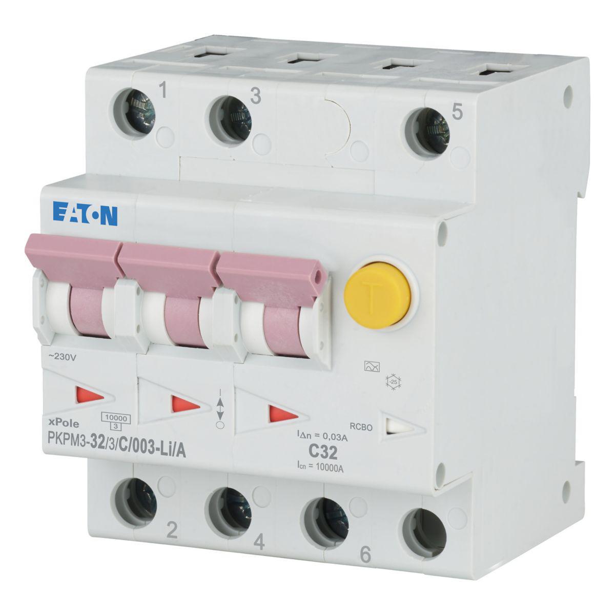 Jordfeilautomat Eaton PKPM3 Li - 6