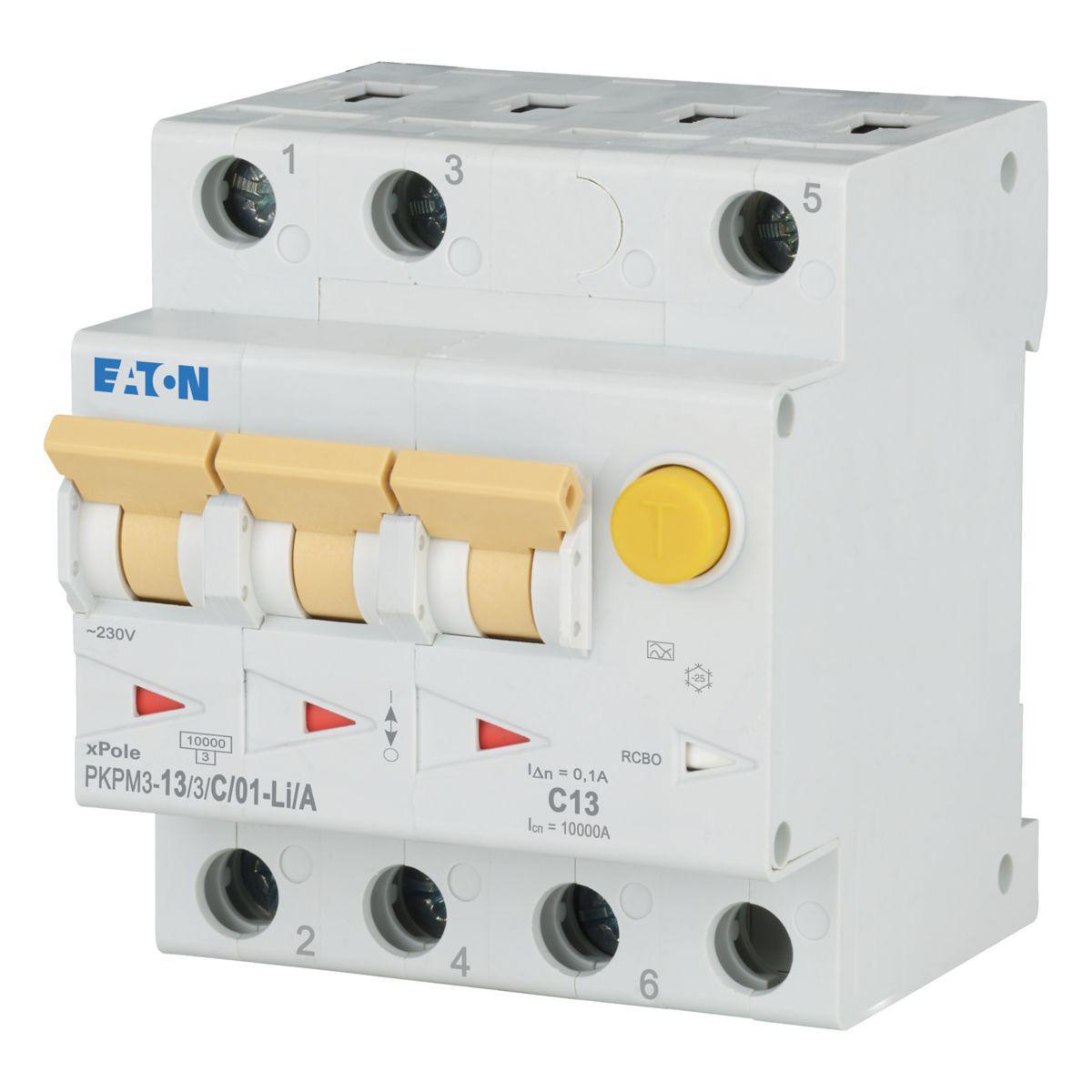 Jordfeilautomat Eaton PKPM3 Li - 6