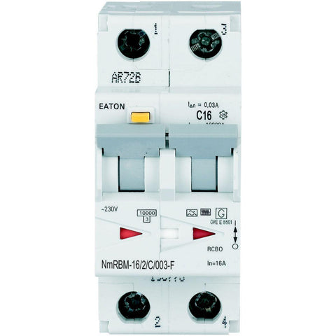 Jordfeilautomat Type F 2P NmRBM Karakteristikk C - 6