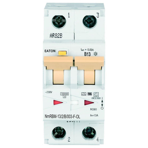 Jordfeilautomat Type F 2P NmRBM Karakteristikk B - 10