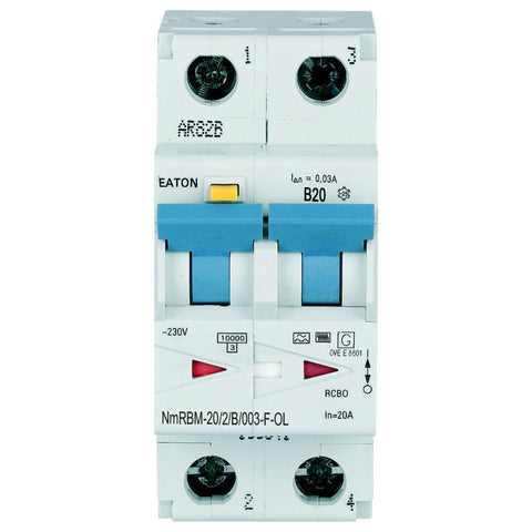 Jordfeilautomat Type F 2P NmRBM Karakteristikk B - 10